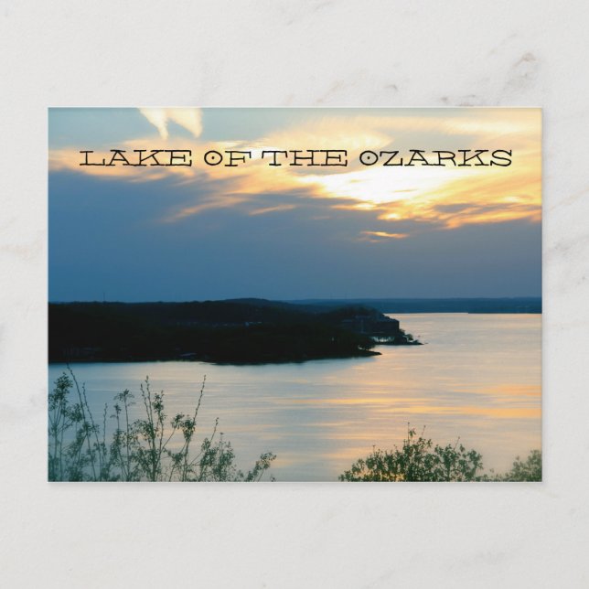 LAKE OF THE OZARKS POSTCARD (Front)