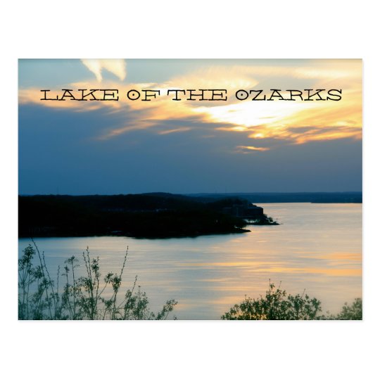 LAKE OF THE OZARKS POSTCARD | Zazzle.com