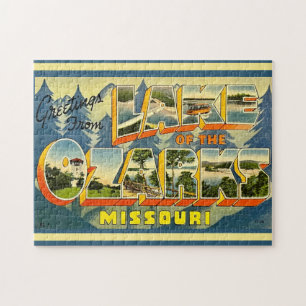 Lake of the Ozarks Postcard 11x14 Jigsaw Puzzle