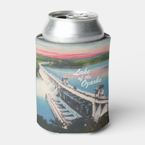 Lake of the Ozarks Vintage Bagnell Dam Can Cooler