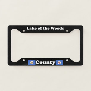 Lake of the Woods County Minnesota LPF License Plate Frame