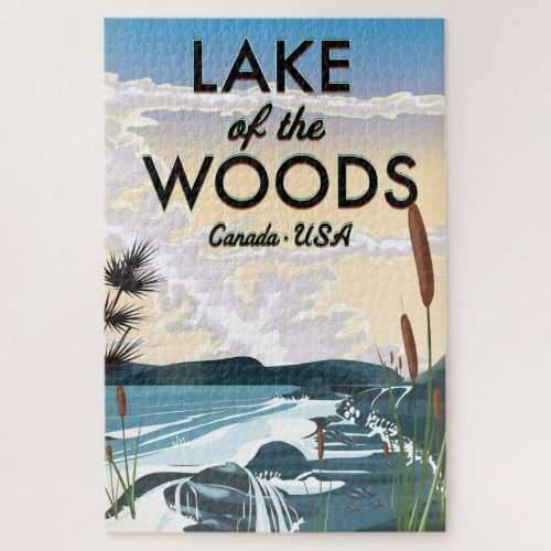 Lake of the Woods USA canada Jigsaw Puzzle