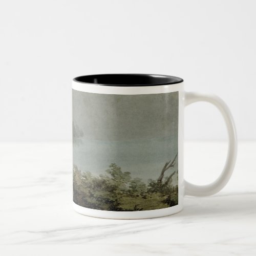 Lake of Vico Between Rome and Florence 1783 grap Two_Tone Coffee Mug