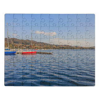 Lake of Viverone on puzzle