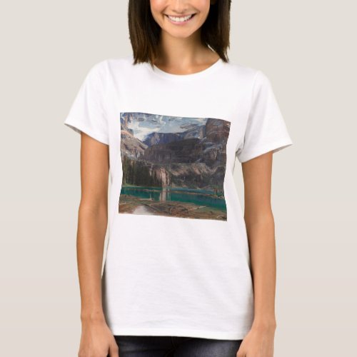 Lake OHara by John Singer Sargent Victorian Art T_Shirt
