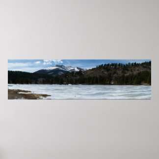 Lake O'Haver and Mtn Ouray Poster