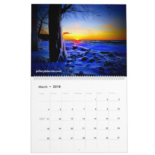 Lake Ontario Calendar