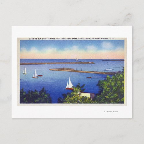 Lake Ontario View Postcard