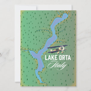 Lake Orta Italy lake map
