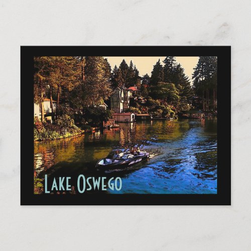 Lake Oswego Postcard