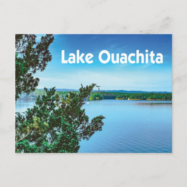 Lake Ouachita, Arkansas Postcard (Front)