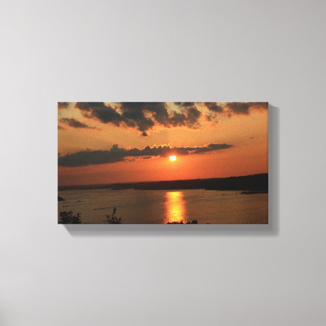LAKE OZARK SUNSET CANVAS (Front)