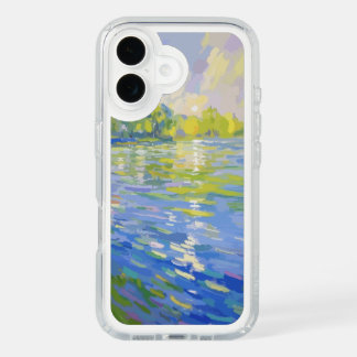Lake painting iPhone 16 case
