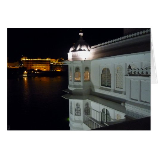 lake palace reflections cards (Front Horizontal)