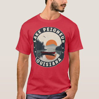 Lake Peigneur Louisiana Sunset TShirt