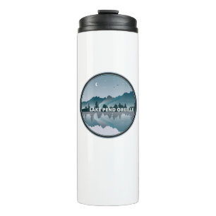 Lake Pend Oreille Idaho Reflection Thermal Tumbler