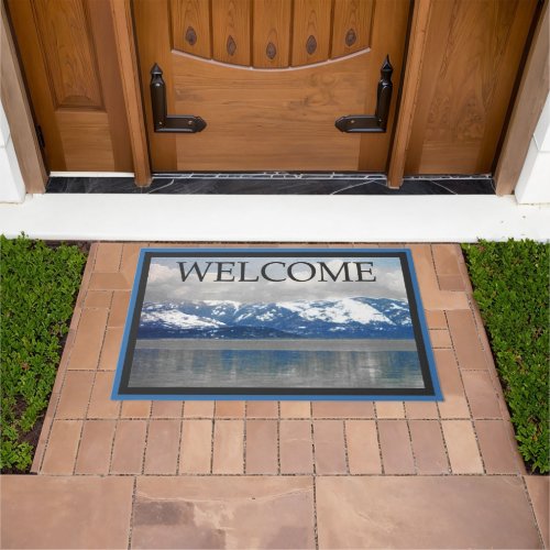 Lake Pend Oreille Winter _ Welcome Doormat