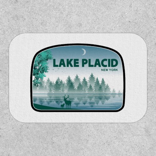 Lake Placid New York Deer Patch