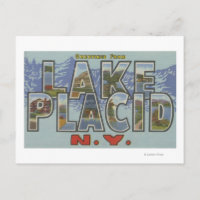 Lake Placid, New York - Large Letter Scenes