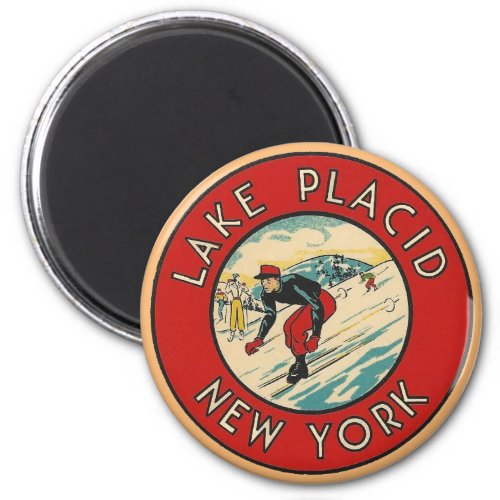 Lake Placid New York _  Magnet