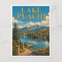 Lake Placid New York Mirror Lake GeoSaga