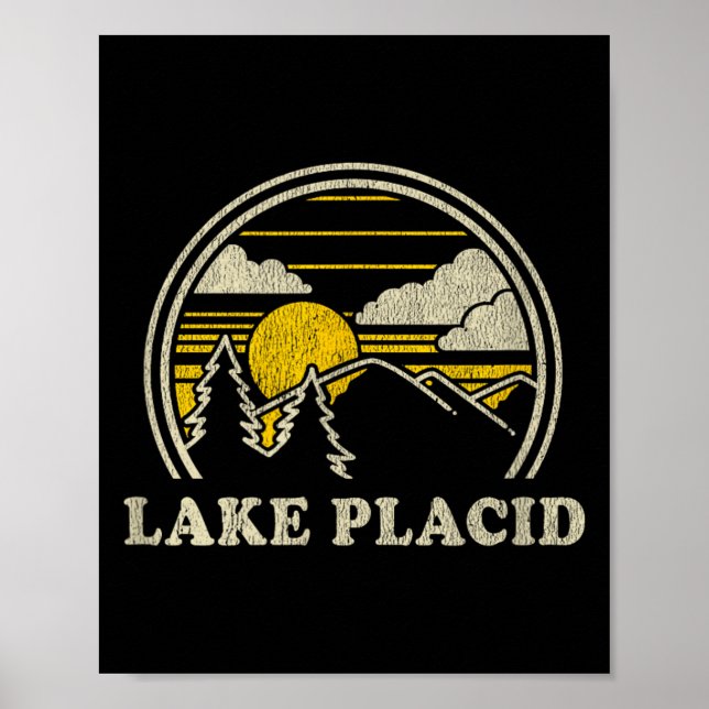 Lake Placid New York Ny Poster (Front)