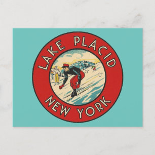 Lake Placid, New York - Postcard
