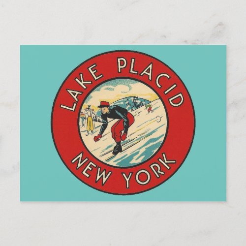 Lake Placid New York _ Postcard