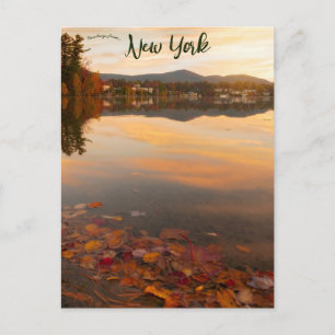 Lake Placid New York Postcard