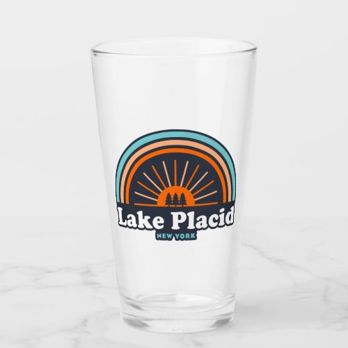 Lake Placid New York Rainbow Glass