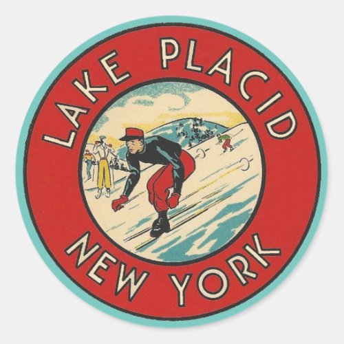 Lake Placid New York _ Sticker