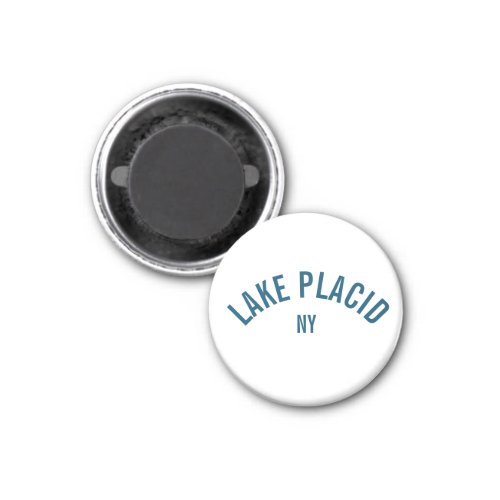 Lake Placid _ NY Button Magnet