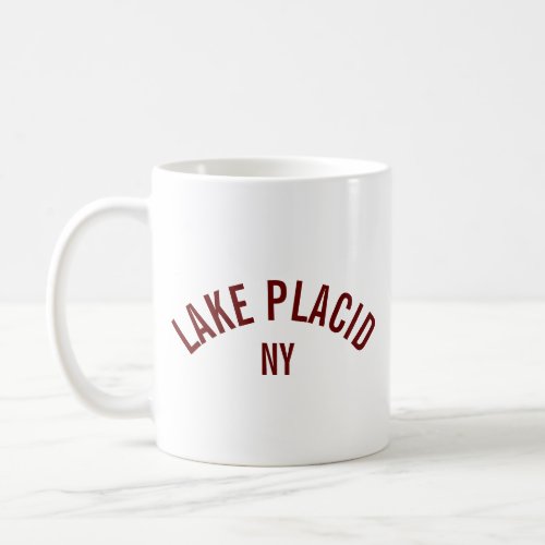 Lake Placid _ NY T_Shirt Coffee Mug