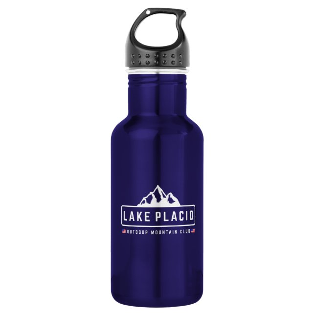 Lake Placid Outdoors Stainless Steel Water Bottle (Front)
