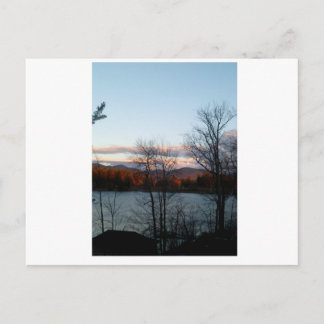 Lake Placid view Postcard
