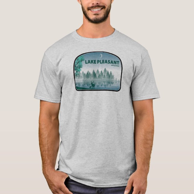 Lake Pleasant Arizona Deer T-Shirt (Front)