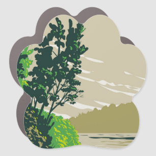 Lake Poinsett State Park Car Magnet