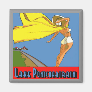 Lake Pontchartrain Poster Magnet