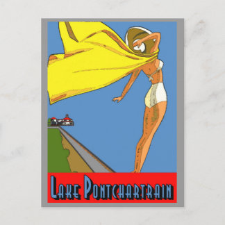 Lake Pontchartrain Poster Postcard