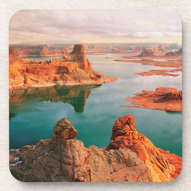 Lake Powell Arizona Beverage Coaster (Front)