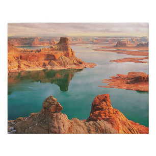 Lake Powell Arizona Faux Canvas Print