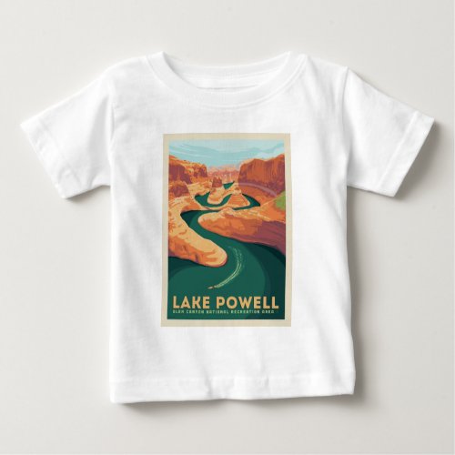 Lake Powell  Arizona  Utah Baby T_Shirt