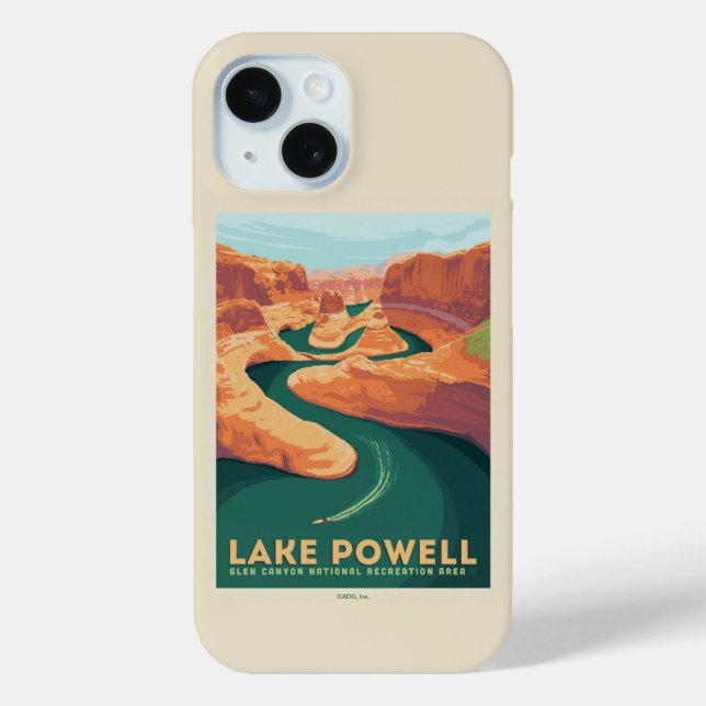 Lake Powell | Arizona & Utah Case-Mate iPhone Case (Back)
