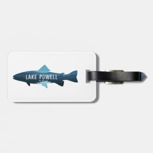 Lake Powell Arizona Utah Fish Luggage Tag