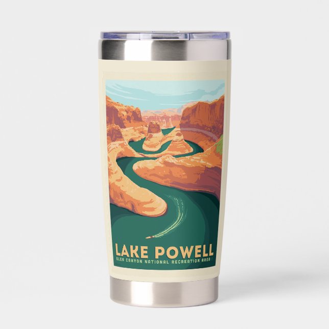 Lake Powell | Arizona & Utah Insulated Tumbler (Front)