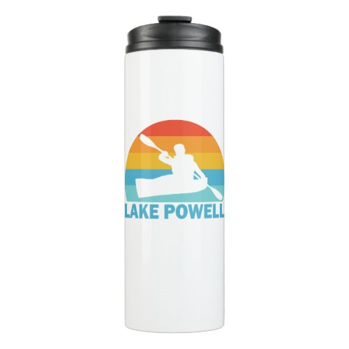 Lake Powell Arizona Utah Kayak Thermal Tumbler