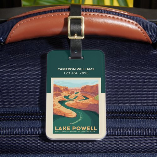 Lake Powell  Arizona  Utah Luggage Tag