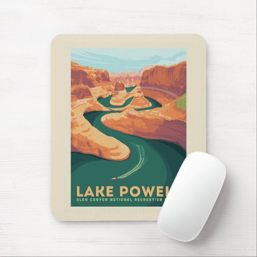 Lake Powell  Arizona  Utah Mouse Pad