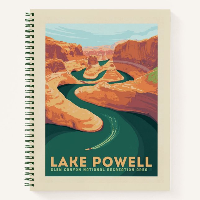 Lake Powell | Arizona & Utah Notebook (Front)