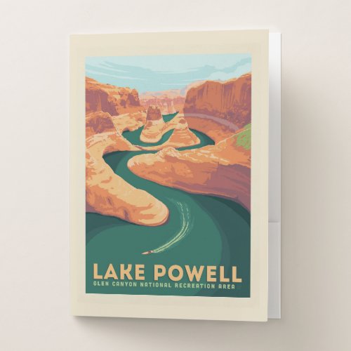 Lake Powell  Arizona  Utah Pocket Folder